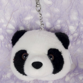 panda teddy keychain