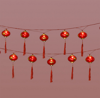 16 Good Luck Lantern String Lights 