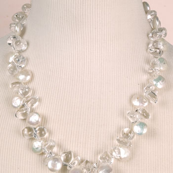 Pearl Crystal Necklace | Chinese Accessories | Jewelry | Pearl