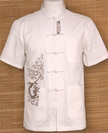 Dragon Cotton Shirt | Chinese Apparel | Men | Shirts & Jackets